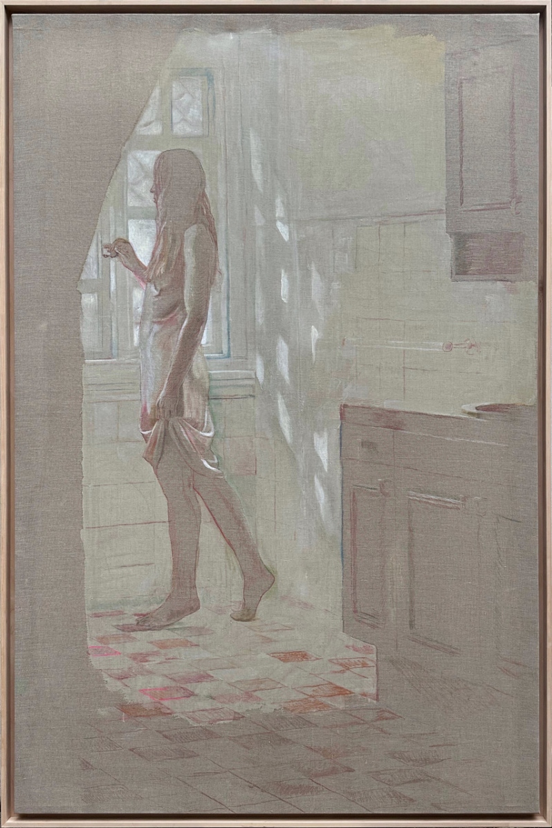 Product Description: Gluggaskooara</br></br>David Molesky</br></br>71x48</br></br>2023</br></br>$14,000</br> Gluggaskooara by David Molesky