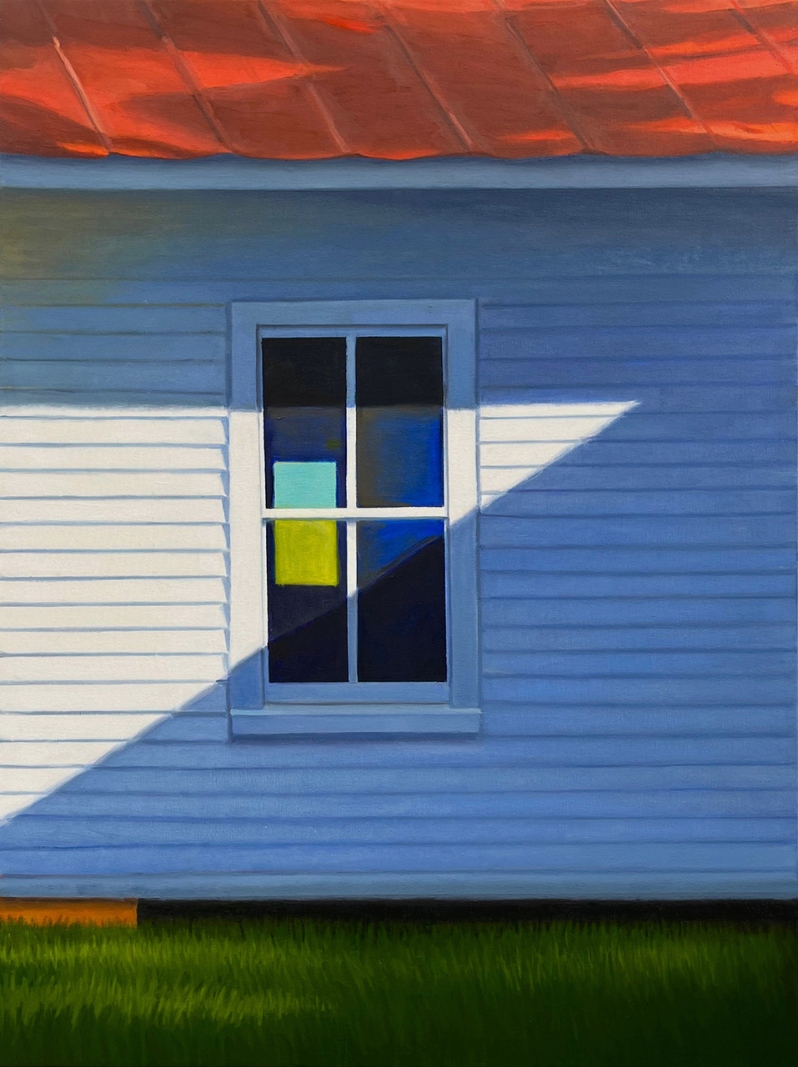 Product Description: Thresshold</br></br>David Davenport</br></br>2023</br></br>oil on canvas</br></br>30x40</br></br>$3,900</br> Thresshold by David Davenport