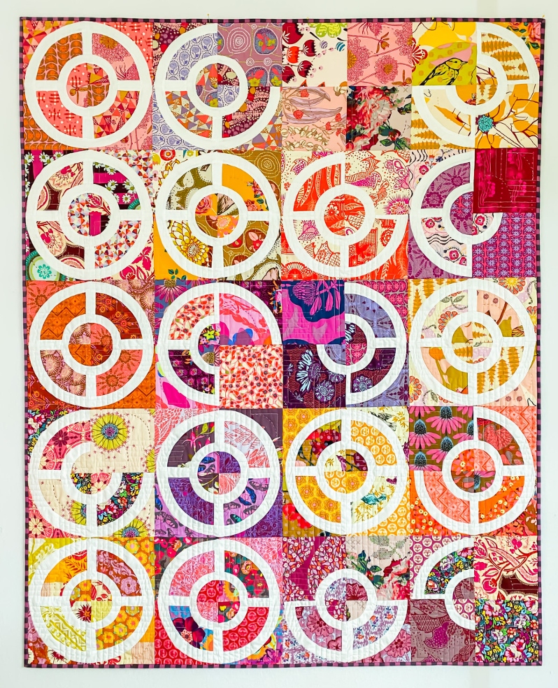 Product Description: Broken Trellis</br></br>Michelle Wilkie</br></br>$2880</br></br>48x60in.</br></br>2023</br></br>Textile</br> Broken Trellis by Michelle Wilkie