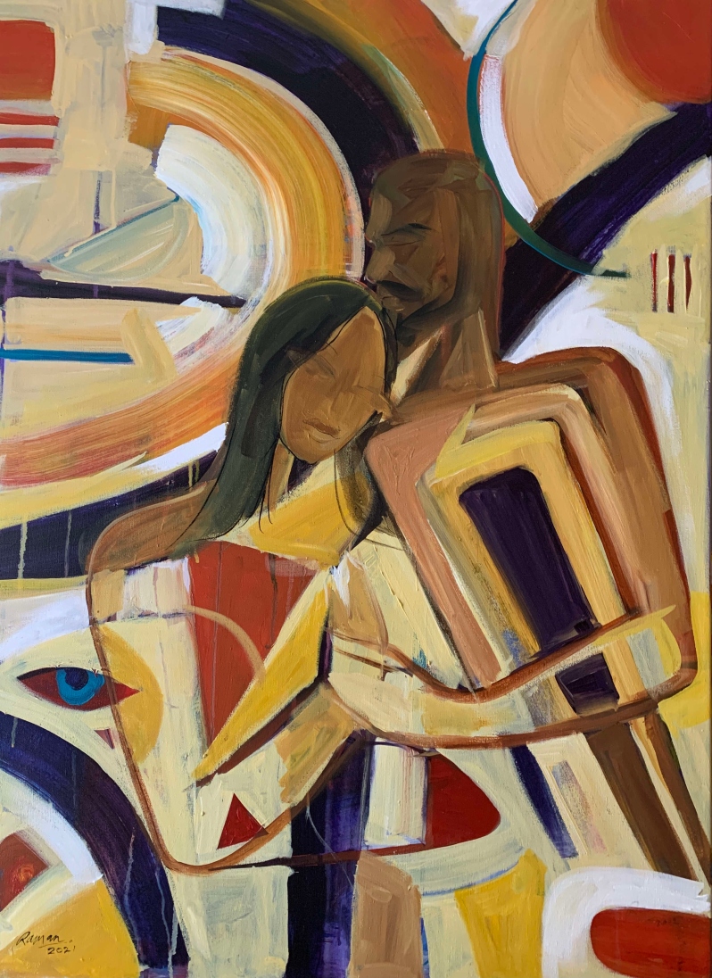 Product Description: Covenant by Raman Bhardwaj</br></br>30x40</br></br>Acrylic on Canvas</br> Covenant by Raman Bhardwaj
