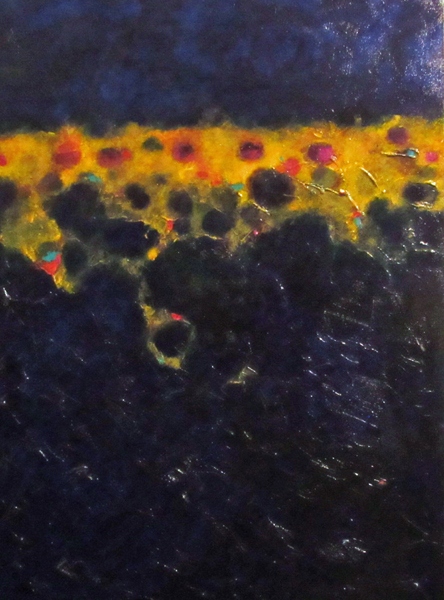 Product Description: sure you know</br></br>Jarrett Burch</br></br>Acrylic on canvas</br></br>40 x 30 inches</br></br>Velocity Clinical - Art@Work</br> sure you know - Jarrett Burch