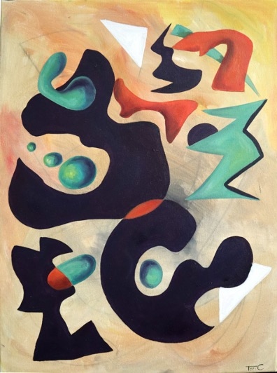 Product Description: Organic</br></br>Tori Celeste</br></br>2022</br></br>Oil on Canvas</br></br>$300</br> Organic by Tori Celeste