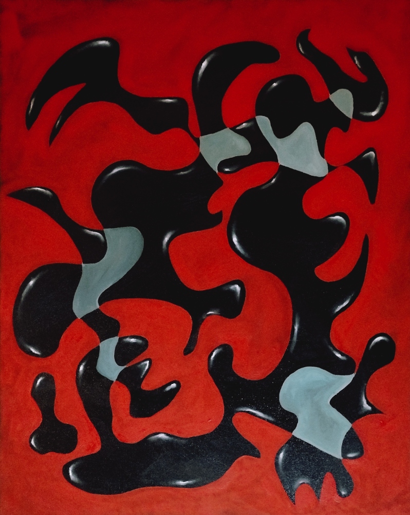 Product Description: Red</br></br>Tori Celeste</br></br>2023</br></br>Oil on Canvas</br></br>$650</br> Red by Tori Celeste