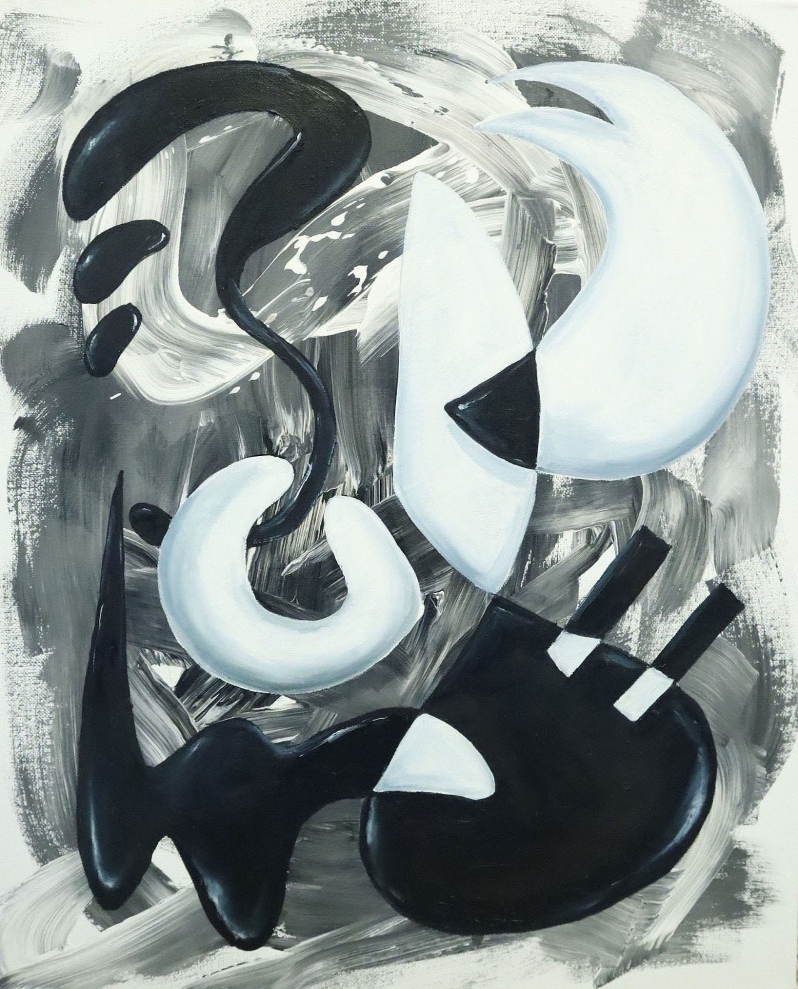 Product Description: Mono</br></br>Tori Celeste</br></br>2022</br></br>Oil on Canvas</br></br>$300</br> Mono by Tori Celeste