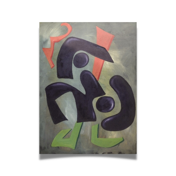 Product Description: Organic 4</br></br>Tori Celeste</br></br>2022</br></br>Oil on Canvas</br></br>$300</br> Organic 4 by Tori Celeste